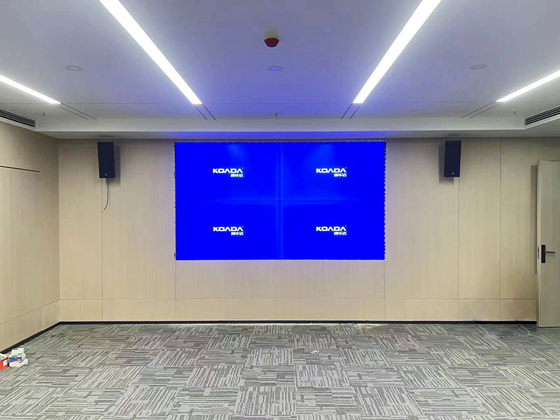 柯华达65寸3.5mm液晶拼接屏应用于中国建城市投资发展有限公司 柯华达65寸3.5mm液晶拼接屏应用于中国建城市投资发展有限公司