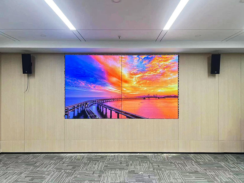 柯华达65寸3.5mm液晶拼接屏应用于中国建城市投资发展有限公司 柯华达65寸3.5mm液晶拼接屏应用于中国建城市投资发展有限公司
