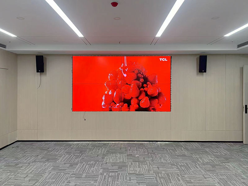 柯华达65寸3.5mm液晶拼接屏应用于中国建城市投资发展有限公司 柯华达65寸3.5mm液晶拼接屏应用于中国建城市投资发展有限公司